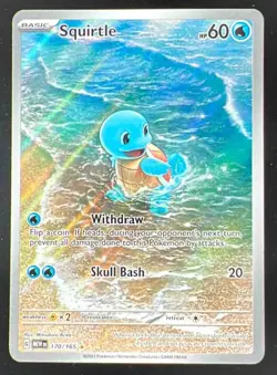 2023 Pokemon SV 151 - MEW EN #170/165 Squirtle - Image 1