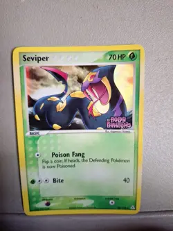 Seviper 32/110 Stamped Holo EX Holon Phantoms Pokemon TCG NM - Image 1