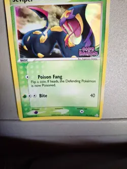 Seviper 32/110 Stamped Holo EX Holon Phantoms Pokemon TCG NM - Image 5
