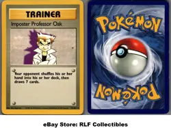 1999 Pokemon, Base Set, #73/102 Imposter Professor Oak, Rare - Image 1