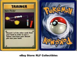 1999 Pokemon, Base Set, #74/102 Item Finder, Rare - Image 1
