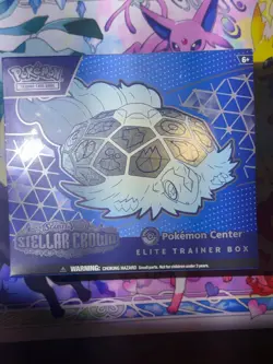 Pokemon TCG: Stellar Crown Pokemon Center Exclusive Elite Trainer Box ETB SEALED - Image 1