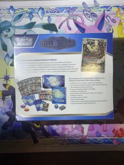 Pokemon TCG: Stellar Crown Pokemon Center Exclusive Elite Trainer Box ETB SEALED - Image 2