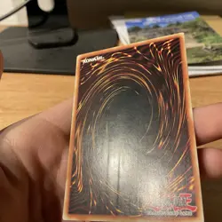 Yu-gi-oh Elemental Hero Darkbright TAEV-EN042 Ultra Rare creased card - Image 4