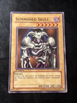 Yu-Gi-Oh! TCG Summoned Skull Starter Deck Yugi Evolution SYE-005 1st Edition - Image 1