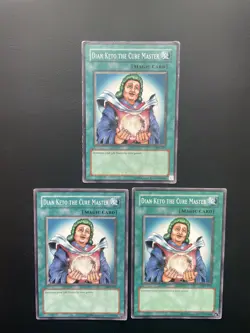 Yugioh Dian Keto The Cure Master SDJ-027 Common Unlimited Edition HP X3 - Image 1