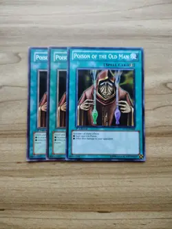 Yu-Gi-Oh! - Poison Of The Old Man 3X - Full Playset - Image 1