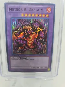 CGC 9- USA 1996 YU-GI-OH! METEOR BLACK DRAGON 1ST EDITION ULTRA RARE #PRC1-EN004 - Image 2