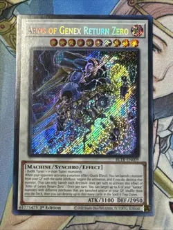 Arms of Genex Return Zero - BLTR-EN009 - Secret Rare 1st Edition NM Yugioh - Image 1