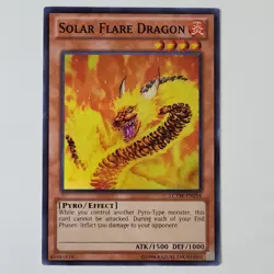 Solar Flare Dragon - LCYW-EN254 - Super Rare - NM - Unlimited - Yugioh - Image 1