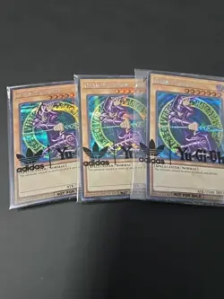 Yu-Gi-Oh Dark Magician ADC1-EN001 adidas Promo Card Factory Sealed - Image 1