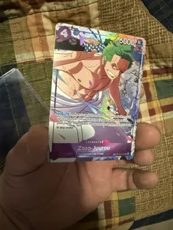 One Piece TCG Zoro-Juurou Treasure Rare Character Card ST18-004 NM - Image 1