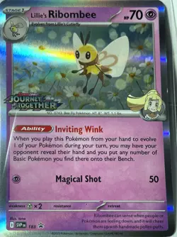 Lillie's Ribombee - (Prerelease) Promo SV: Scarlet & Violet Promo Cards 183 NM - Image 1