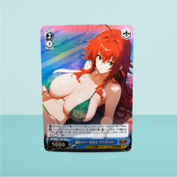 Rias Gremory High School DxD Custom Waifu Card Goddess Anime CCG - Image 1