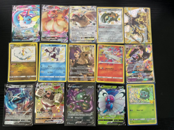 Pokemon card collection lot 100+cards GX EX MEGA vmax full art100% AUTHENTIC - Image 1