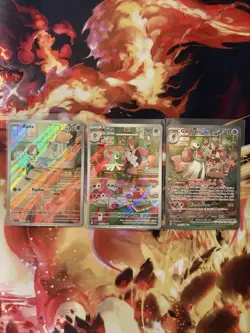 Gardevoir ex SIR Kirlia Ralts IR - 3 card lot - Scarlet & Violet Pokemon TCG NM - Image 1
