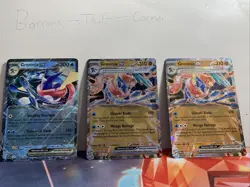 Greninja ex 106/167 METAL - Twilight Masquerade Promo Pokemon Card SET - NM - Image 1
