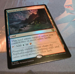 Stormcarved Coast FOIL - Innistrad Remastered - NM (see pics) - Rare - MTG - Image 3