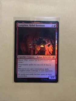 MTG Longshot, Rebel Bowman TLE 0120 U NM FOIL - Image 2