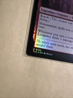 MTG Longshot, Rebel Bowman TLE 0120 U NM FOIL - Image 4
