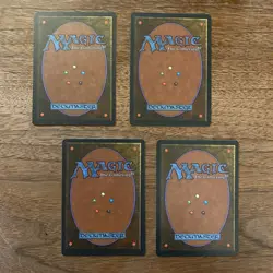 4x Red Elemental Blast NM+ NEVER PLAYED MTG Fourth 4th Ed Magic x4 FREE SHIPPING - Image 2