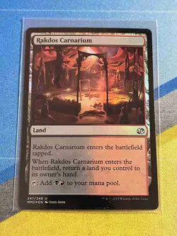 Magic the Gathering MTG Modern Masters 2015 RAKDOS CARNARIUM Foil - Image 1
