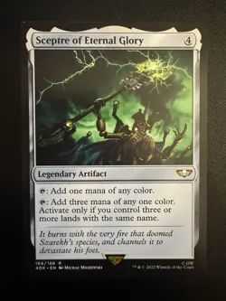 Sceptre of Eternal Glory - Universes Beyond: Warhammer 40000 - MTG - NM - Image 1