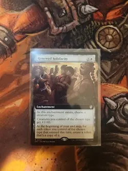 Renewed Solidarity - Extended Art - NM - 0023 - Aetherdrift - Image 1