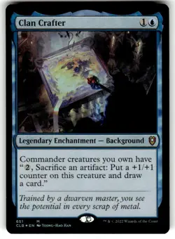 Clan Crafter Commander Legends: Battle for Baldur's Gate Foil MTG - Image 1