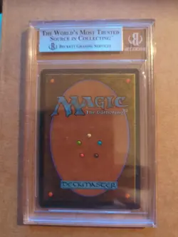 Mtg Volcanic Island Revised Bgs 8,5 NM Mint + - Image 2