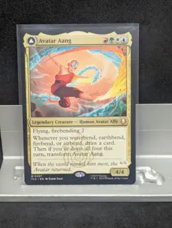 Avatar Aang Aang, Master of Elements NM X1 Avatar The Last Airbender MTG - Image 1