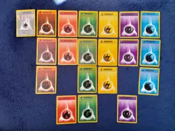 Energy x114 ALL DIFFERENT 1999-2024 Card Mix Lot holo Pokemon Bundle Gym heroes - Image 2