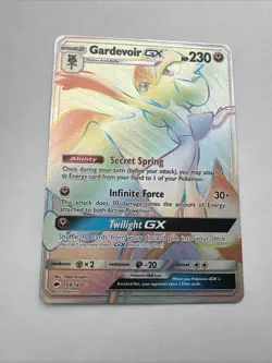 2017 Pokemon Gardevoir GX 159/147 Burning Shadows Rainbow Rare - Image 1