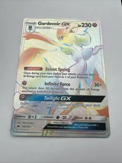 2017 Pokemon Gardevoir GX 159/147 Burning Shadows Rainbow Rare - Image 2