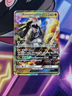 Kommo-o GX 100/145 Pokemon TCG Sun & Moon: Guardians Rising HP - Image 1