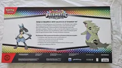 Pokemon Lucario Tyranitar Premium Collection Prismatic Evolutions Sam’s Club - Image 3