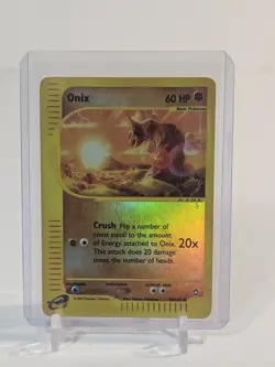 Pokemon TCG Onix Aquapolis 98/147 Reverse Holo LP. - Image 1