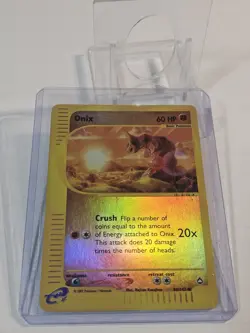 Pokemon TCG Onix Aquapolis 98/147 Reverse Holo LP. - Image 2