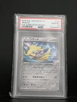 PSA 10 Gem Mint JPN Jirachi XY Gym Promo 129/XY-P Pokemon - Image 1