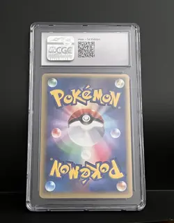 Pokemon Mew Gold Star Dragon Frontiers 1st Ed JPN #015 INSUFFICIENT INK CGC 8 - Image 2