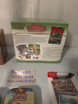 Large Sealed Pokemon Lot, mixed sets , collection , sealed, tins - Image 4