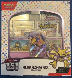Pokemon TCG: Scarlet & Violet-151 Alakazam ex Collection Booster Box 820650855269 - Image 1