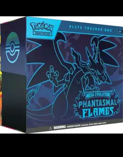 Pokemon Mega Evolutions Phantasmal Flames Elite Trainer Box ETB - Factory Sealed - Image 1