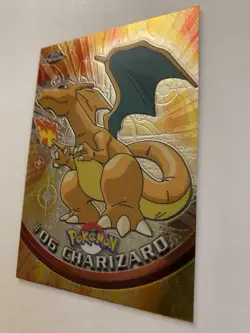 Charizard- Topps Chrome Pokemon Tv Animation Edition #06 - Image 3