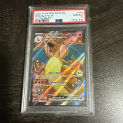 Charizard ex 183/165 Sv: Scarlet & Violet 151 Holo PSA 10 Pokemon - Image 1
