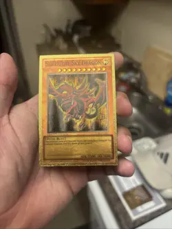 Slifer the Sky Dragon - Golden Holo - DIY Orica - Yugioh - Image 1