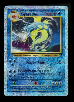 Gyarados 12/110 Legendary Collection 2002 Reverse Holo Pokemon Card TCG - Image 1