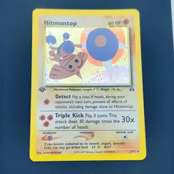 Pokemon TCG Karte - Hitmontop Kapoera 3/75 - Neo Entdeckung Discovery 1. Edition - Image 3