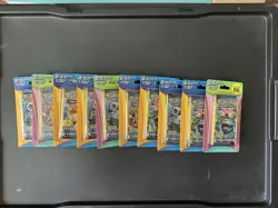 2019 POKEMON XY EVOLUTIONS 3 Card Mini Booster Packs Complete Pack Art Set - Image 1