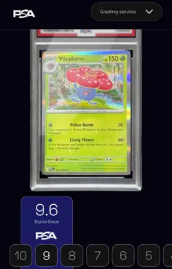 Pokemon Vileplume Holo Rare Pokemon Card 003/196 Lost Origin Series TCG NM - Image 1